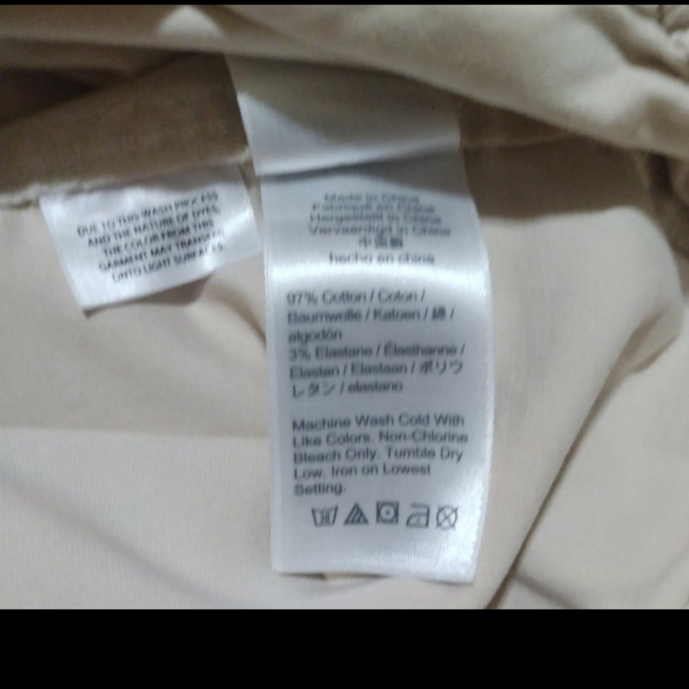 J Crew Pull-On Wide Leg Chino Pants MT sz s/m - Picture 5 of 11